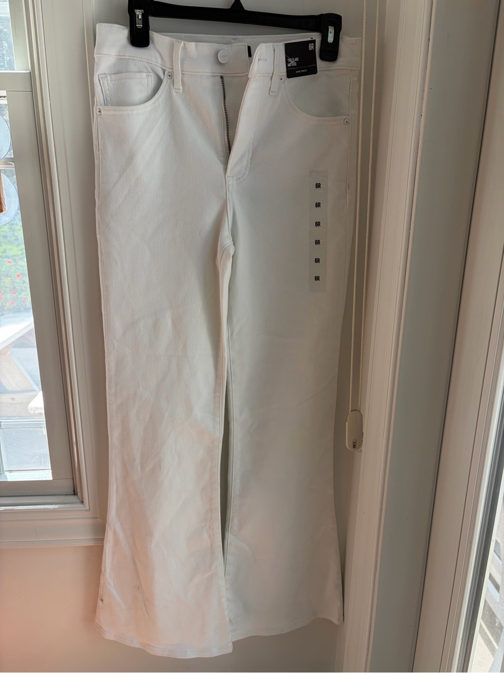 Express White Flare Jeans - Women's Wide Leg